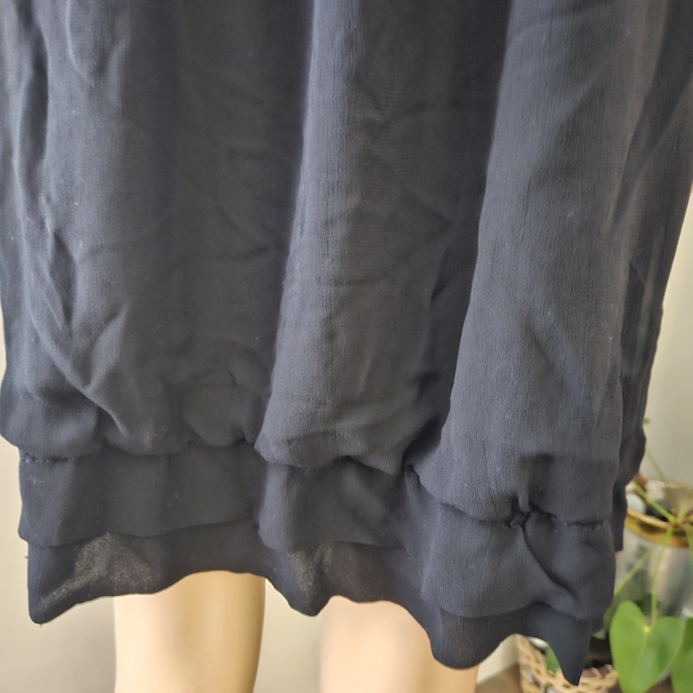 Zara tank Dress v neck beaded midi Y2K - Picture 7 of 11